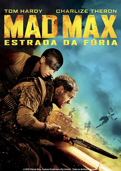 Capa Mad Max: Estrada da Fúria
