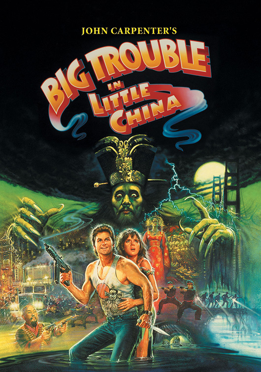 Capa As Aventuras de Jack Burton nas Garras do Mandarim