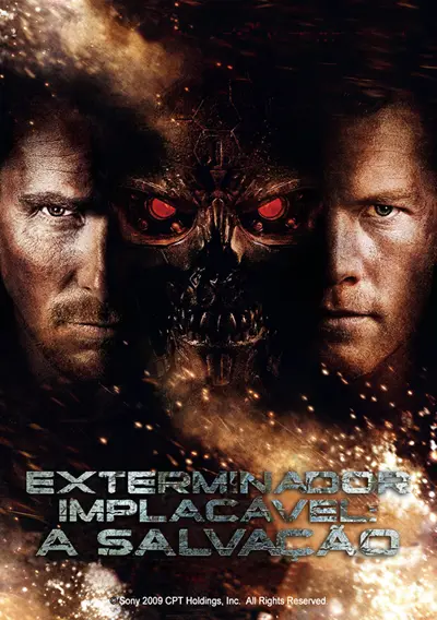 Capa Exterminador Implacável - A Salvação