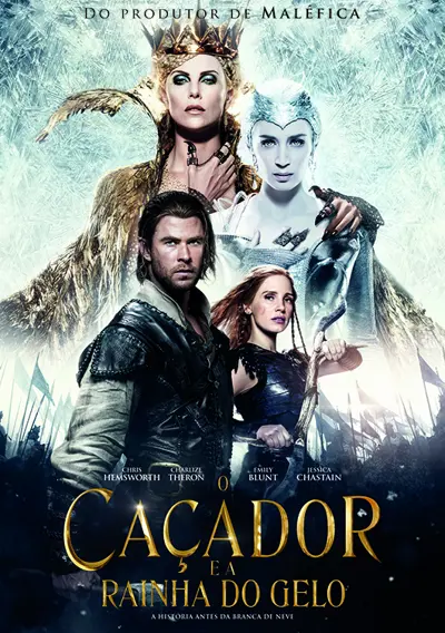 Capa O Caçador E A Rainha Do Gelo