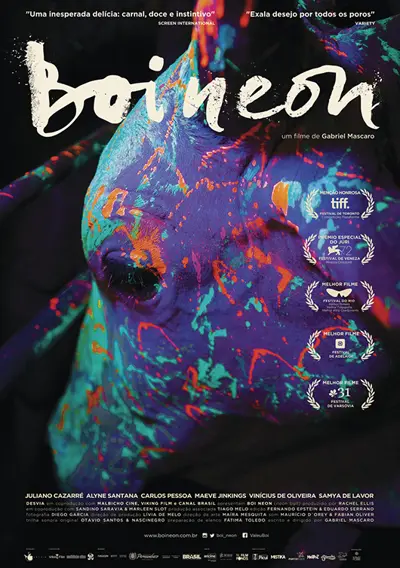 Capa Boi Neon