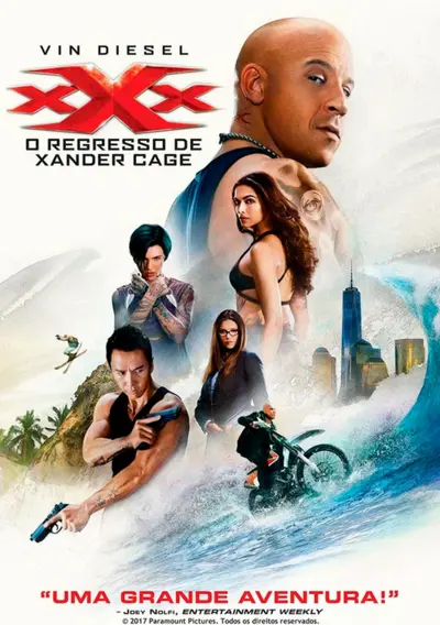 Capa xXx: O Regresso de Xander Cage