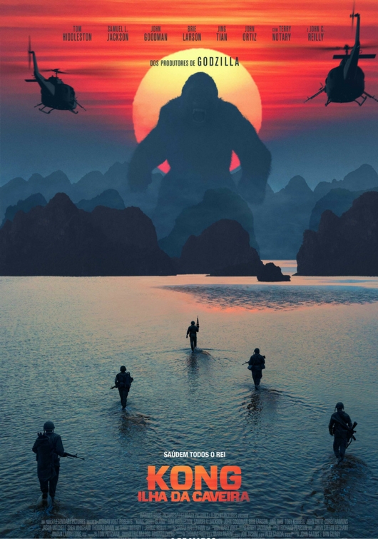 Capa Kong: Ilha Da Caveira