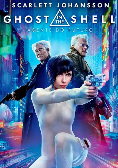 Capa Ghost in the Shell - Agente do Futuro