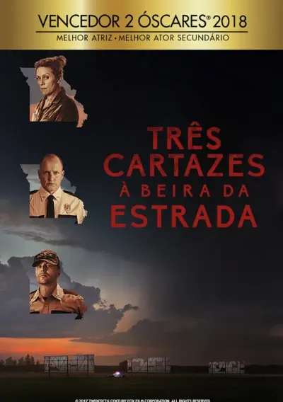 Capa Três Cartazes à Beira da Estrada