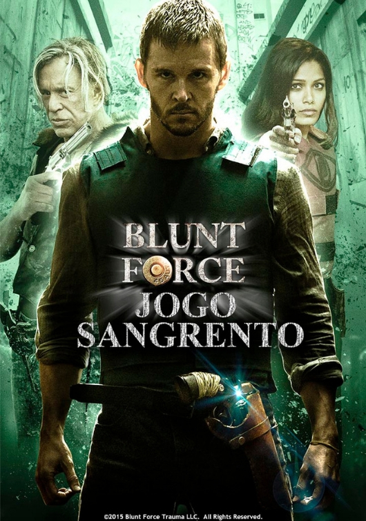 Capa Blunt Force - Jogo Sangrento
