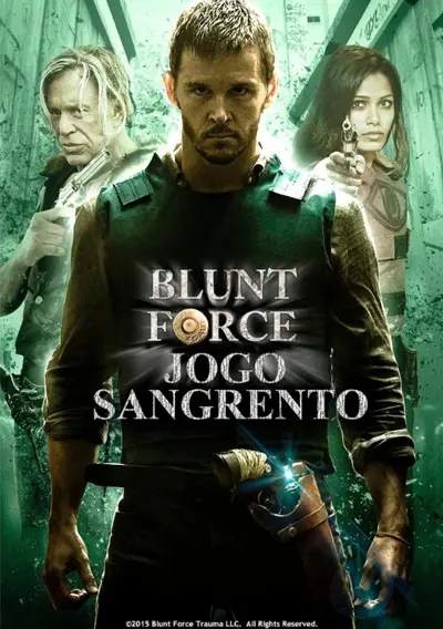 Capa Blunt Force - Jogo Sangrento
