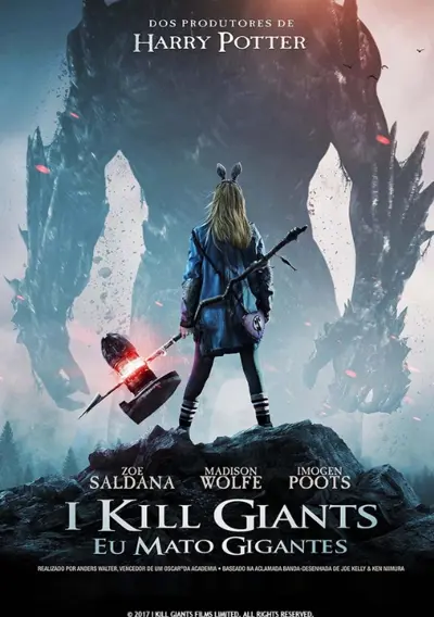 Capa I Kill Giants - Eu Mato Gigantes