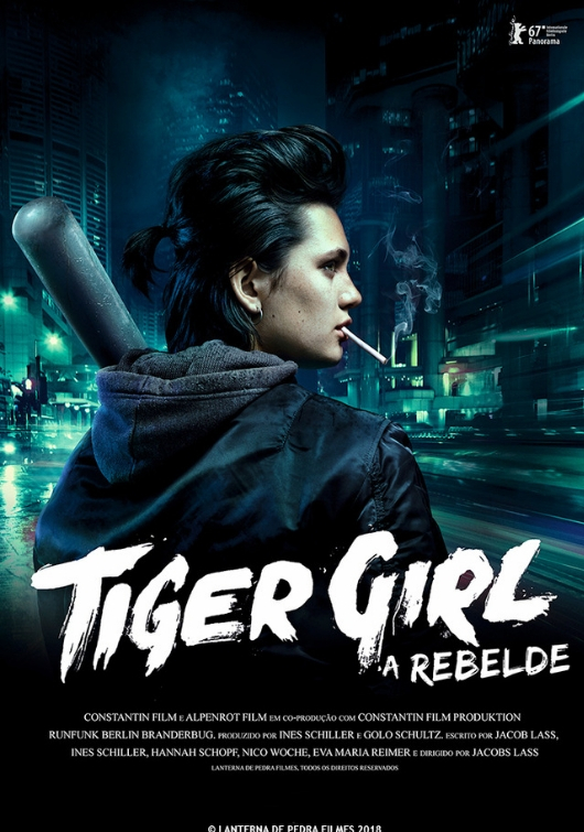 Capa Tiger Girl - A Rebelde