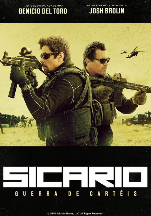 Capa Sicario: Guerra De Cartéis