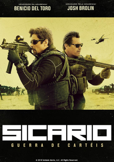 Capa Sicario: Guerra De Cartéis