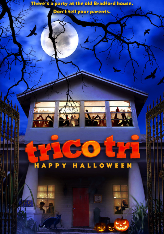 Capa Trico Tri - Feliz Halloween
