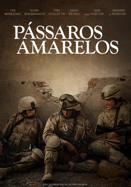 Capa Pássaros Amarelos