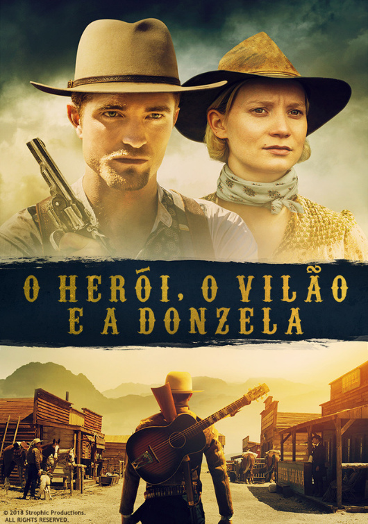 Capa O Herói, O Vilão E A Donzela