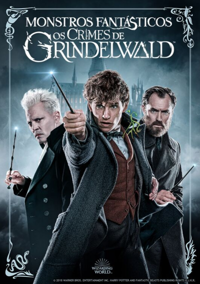 Capa Monstros Fantásticos - Os Crimes De Grindelwald