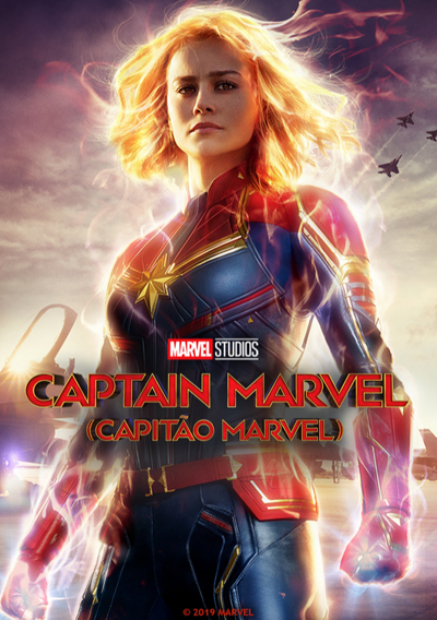 Capa Captain Marvel (Capitão Marvel)