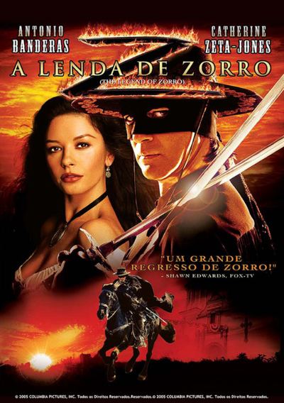 Capa A Lenda de Zorro