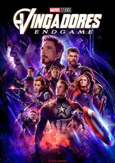 Capa Vingadores: Endgame