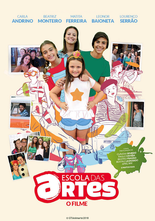 Capa Escola das Artes - O Filme