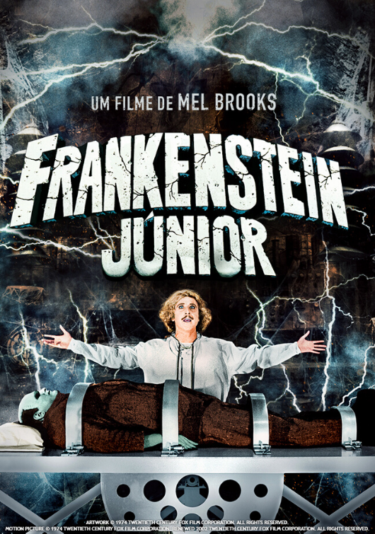 Capa Frankenstein Júnior