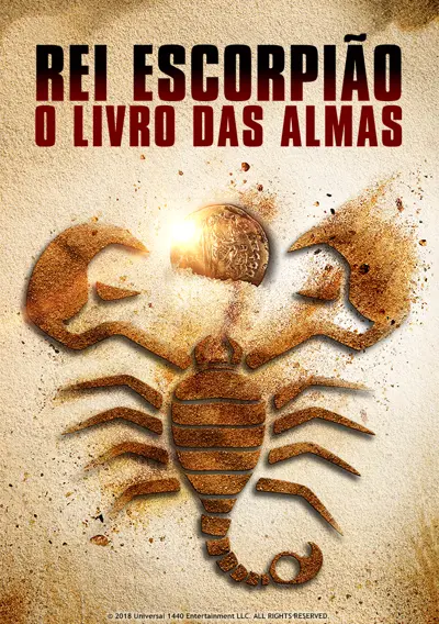 Capa Rei Escorpião: O Livro das Almas