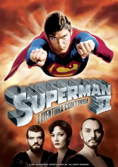 Capa Super-Homem II - A Aventura Continua