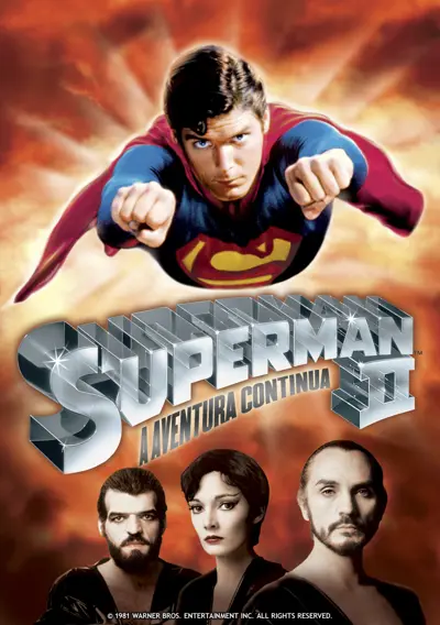 Capa Superman II - A Aventura Continua