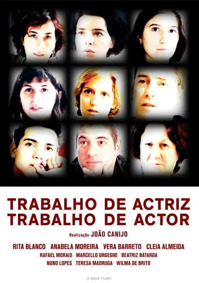 Capa Trabalho de Actriz, Trabalho de Actor