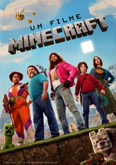 capa Um Filme Minecraft
